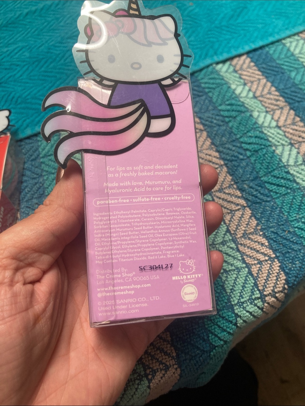 The Crème Shop x Hello Kitty Macaron Lip Balms - Picture 8 of 10